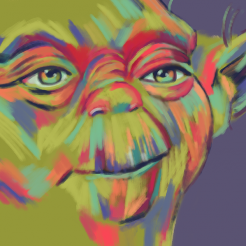 Yoda - New Brush Experiment